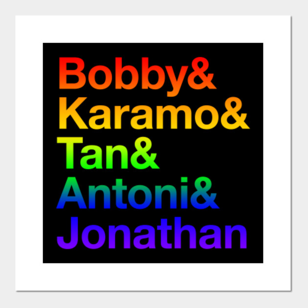 Bobby Karamo Tan Antoni Jonathan Rainbow Queer Ampersand